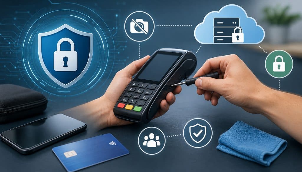 PCI DSS security rules for safe payment reader troubleshooting